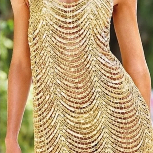 Victoria's Secret Gold Cover-Up - Picture 3 of 4